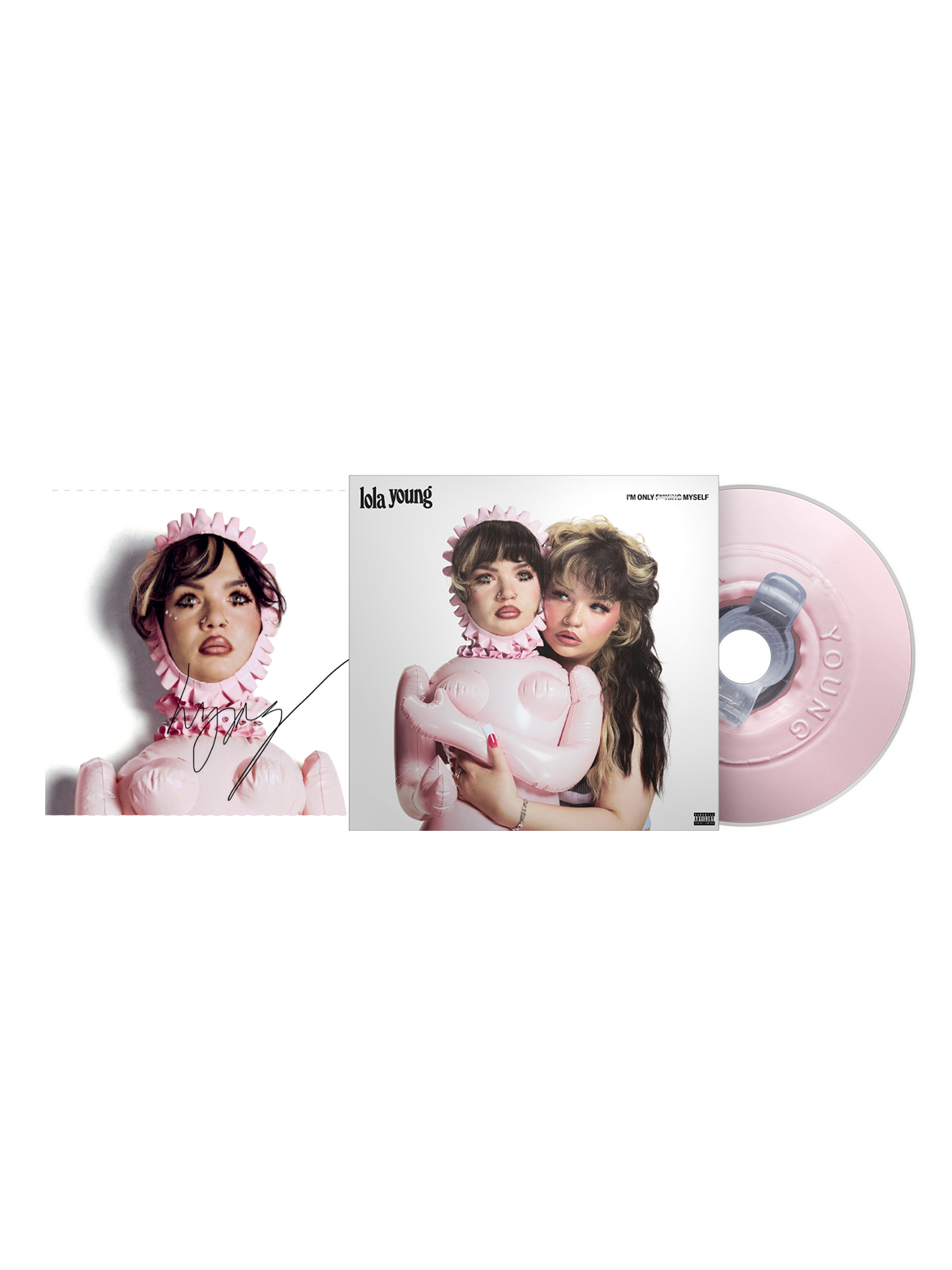 I'm Only F**king Myself: CD + carte dédicacée