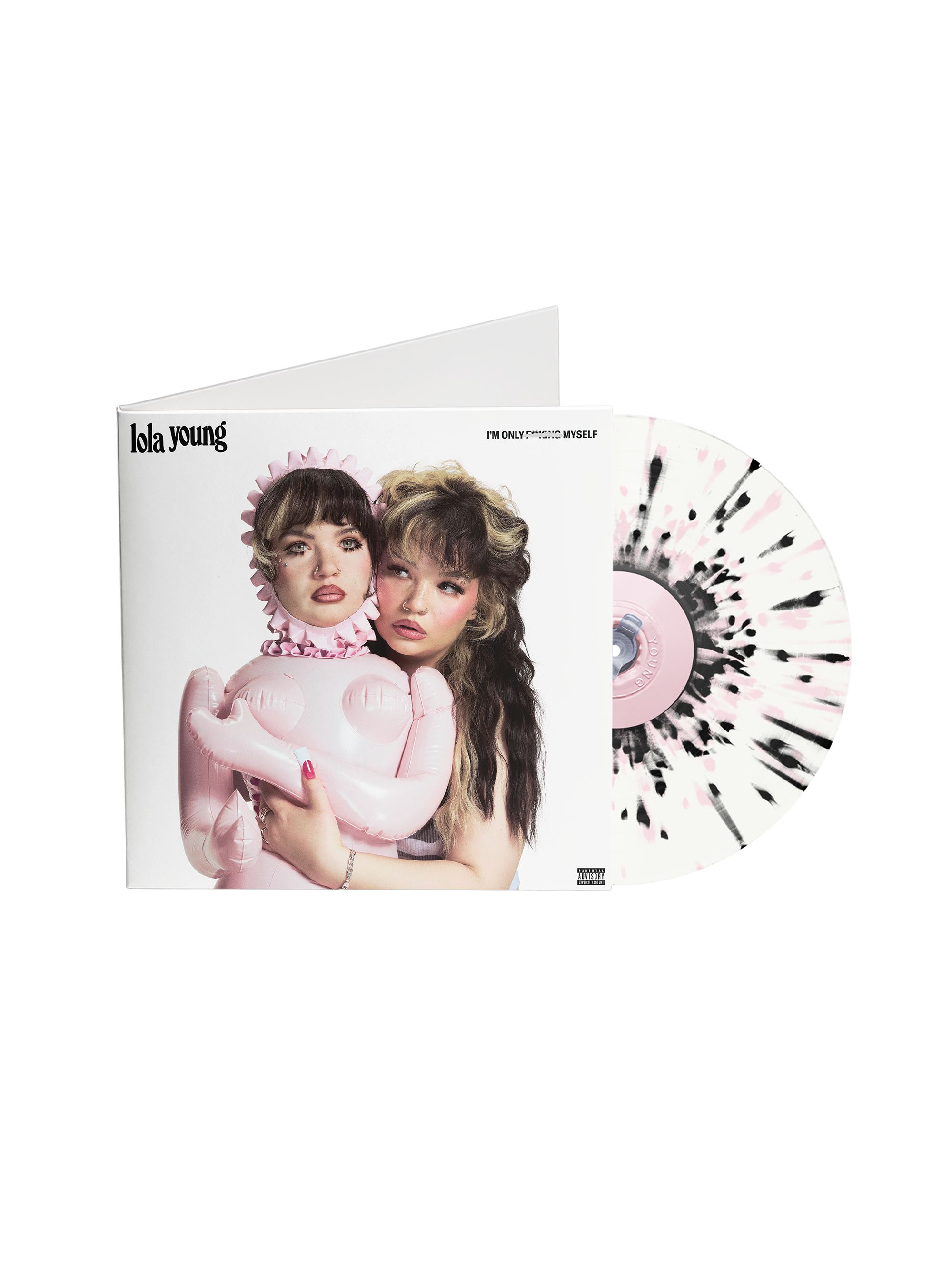 I'm Only F**king Myself: The "Blisters" Edition (Pink & Black Splatter LP)