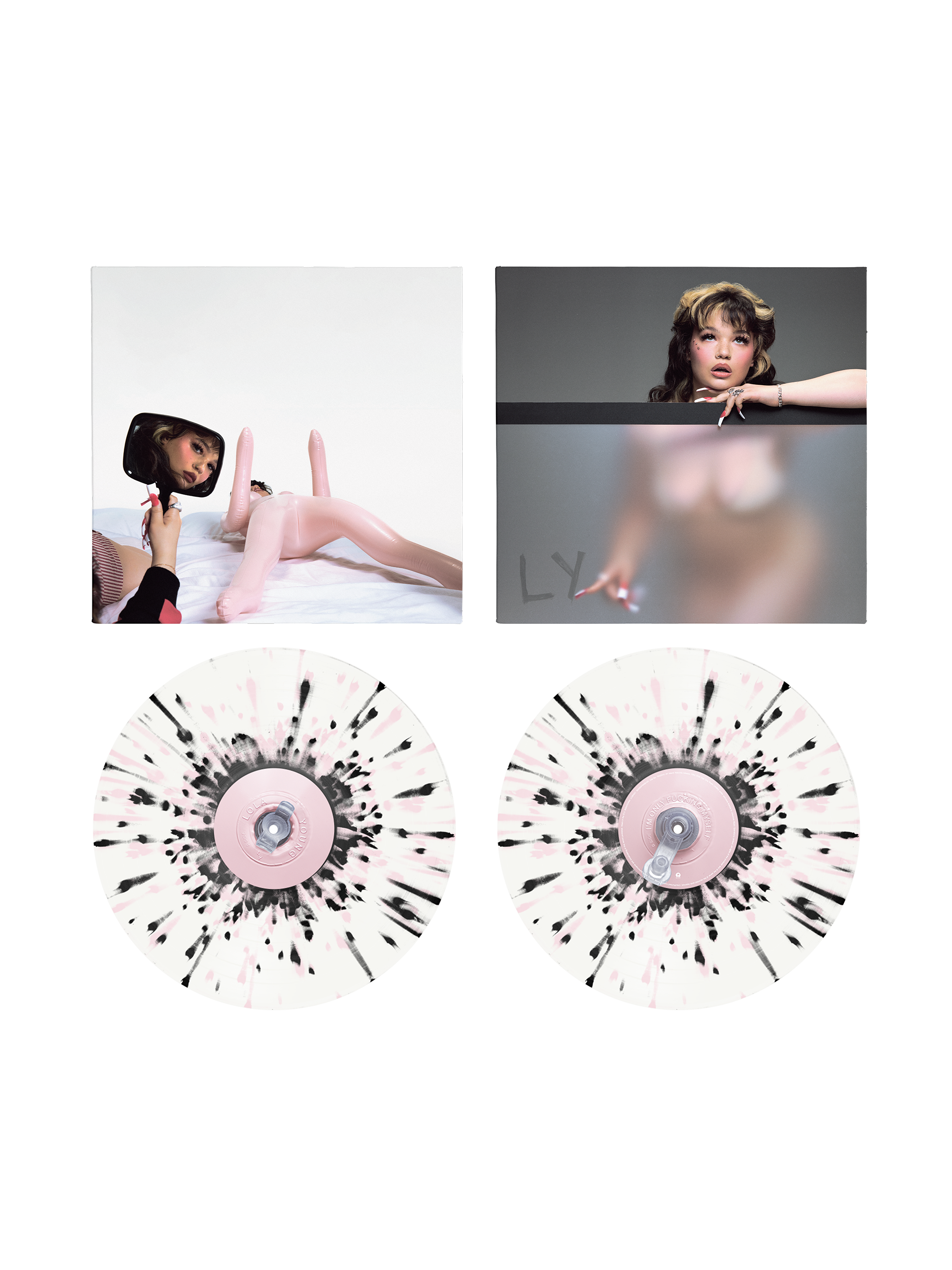 I'm Only F**king Myself: The "Blisters" Edition (Pink & Black Splatter LP)